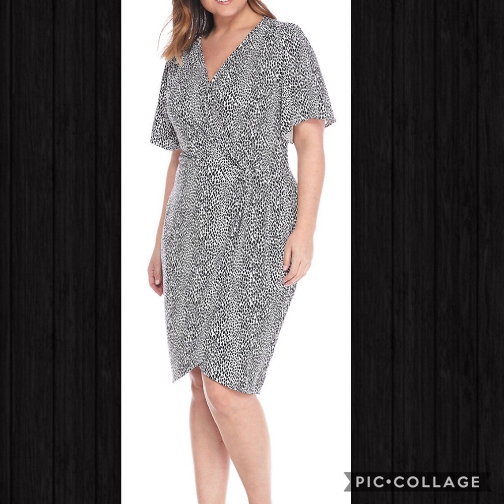 Madison wrap dress.